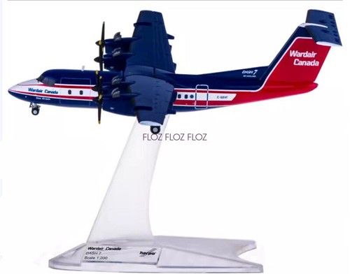 航空機・ヘリコプター herpa Wardair  DHC-7 1/200 航空機・ヘリコプター herpa Wardair DHC-7 1/200 航空機