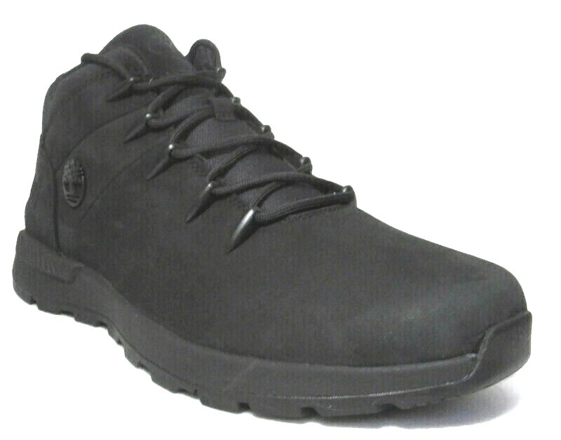 

Мужские черные нубуковые ботинки Timberland Baskets Sprint Trekker Mid #A1YN5, Черный, Timberland Baskets Sprint Trekker