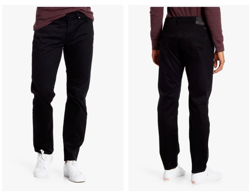 

LUCKY BRAND Черные узкие джинсы Heritage с прямыми штанинами 121,  x  дюймов, эластичный хлопок, Черный, Lucky Brand 121