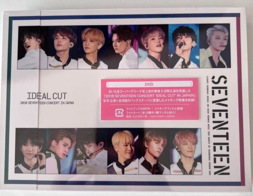 衝撃の激安コスパ・掘り出し物も SEVENTEEN 2018 CONCERT IDEAL CUT IN JAPAN LIVE DVD Photobook ミュージック