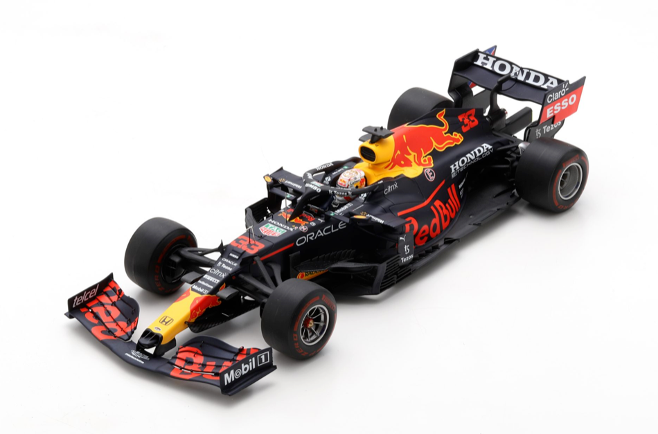 1/18 Red Bull F1 RB16B RA620H #33 Winner Abu Dhabi W/ Case 1/18 Red Bull F1 RB16B RA620H #33 Winner Abu Dhabi W/ Case