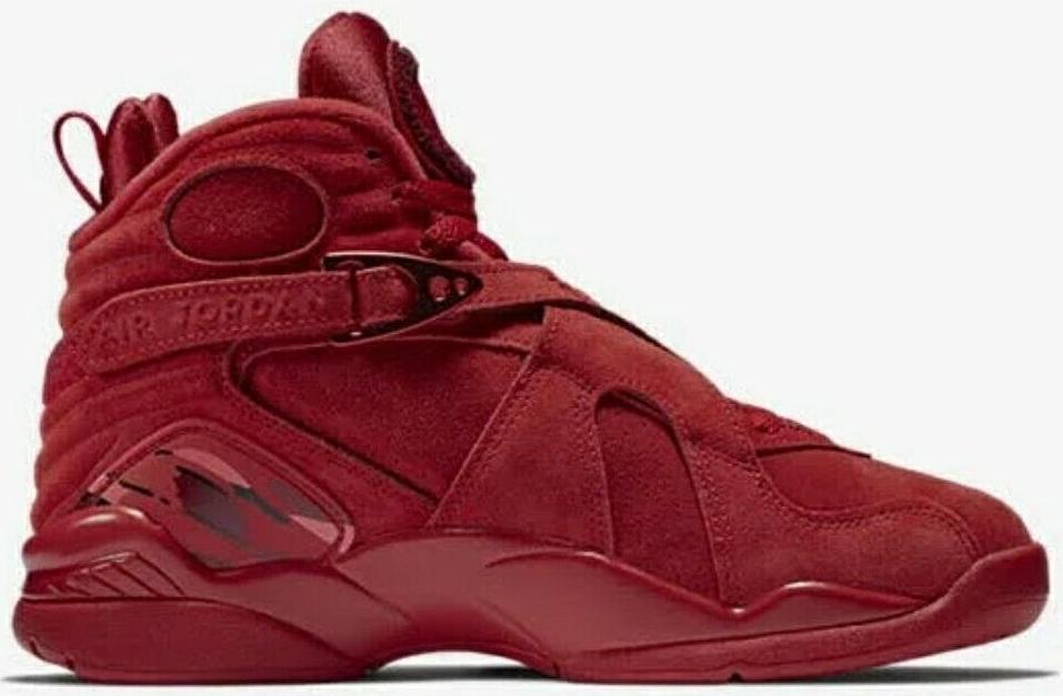 Женские баскетбольные кроссовки Nike Air Jordan 8 AQ2449-614 красного цвета, размер 6,5, Новинка