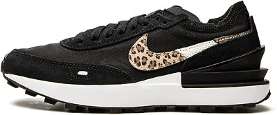 

Женские кроссовки Nike Waffle One SE, черные/разноцветные (DJ9776 001), Black/multi color