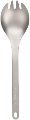  Titanium Spork - Lightweight Titanium Cutlery for Camping & Hiking
