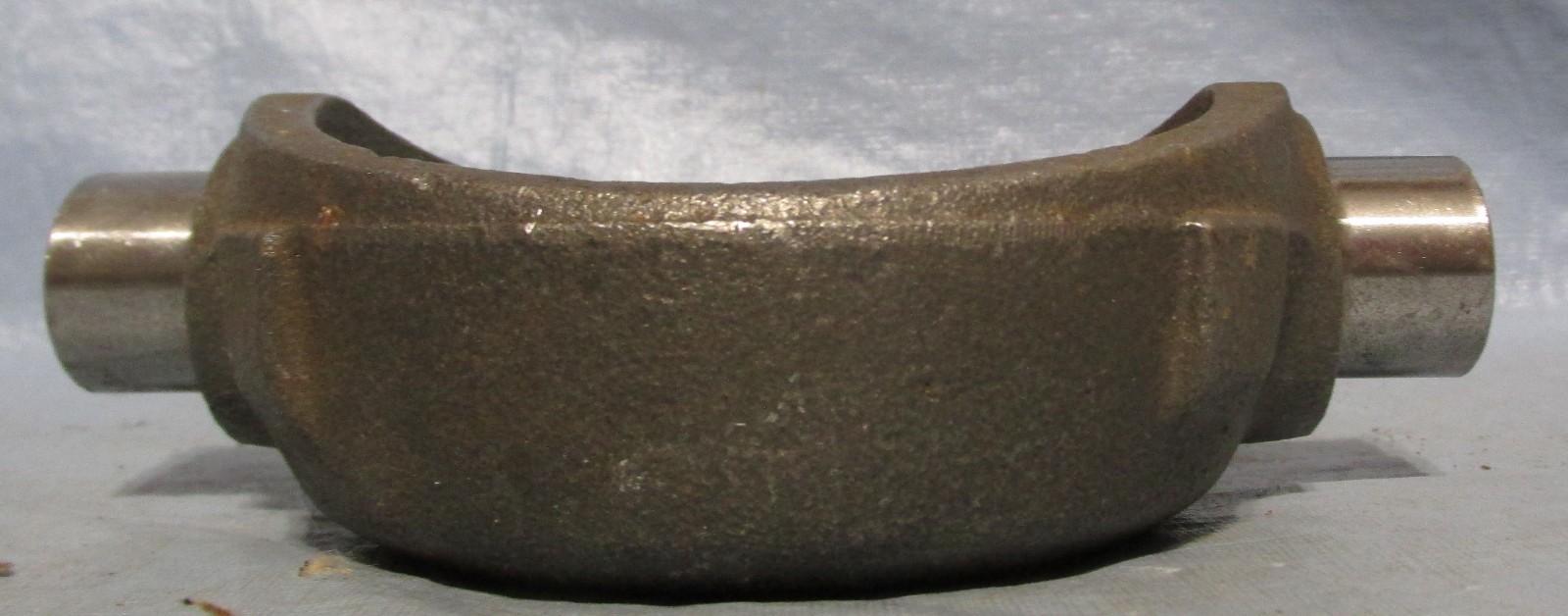 Vintage Industrial Machine Age Steel Bearing Saddle Steampunk Art Lamp Part