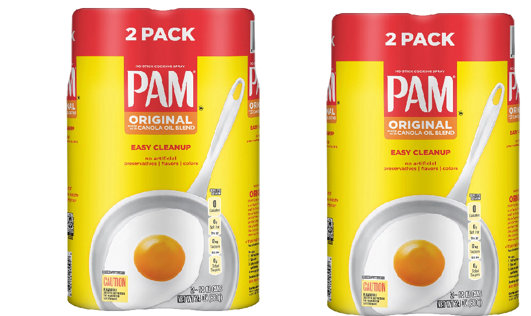 4pack Pam Original Cooking Spray (12 oz.)