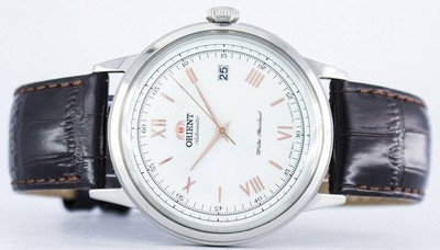 Pre-owned Orient 2nd Generation Bambino Version 2 Automatic Fac00008w0 30m Mens Watch