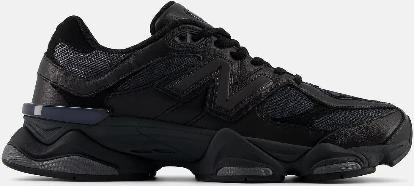 Size 7.5 - New Balance 9060 Triple Black Leather for sale Size 7.5 - New Balance 9060 Triple Black Leather for sale