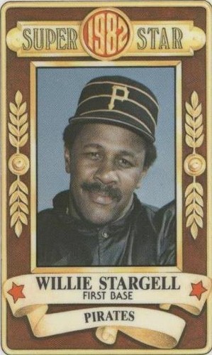 1982 Perma-Graphics/Topps Credit Cards - Willie Stargell #150-SS8205