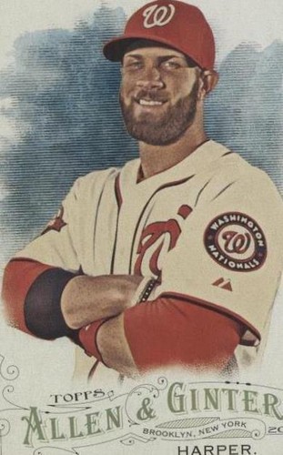 2016 Topps Allen & Ginter - Bryce Harper #254