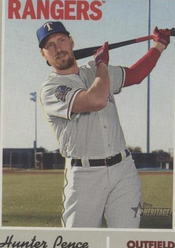 2019 Topps Heritage High Number - Hunter Pence #704