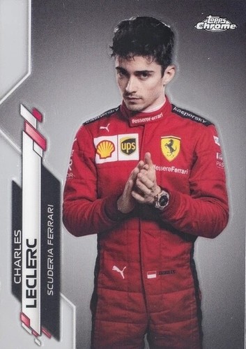 TOPPS CHARLES LECLERC ルクレール オレンジレッド リフ Charles Leclerc 2021 Topps Chrome Formula 1 #CA-CL