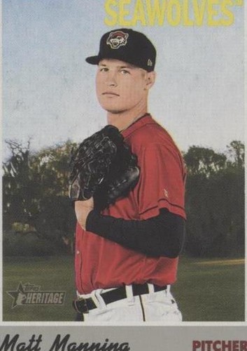 2019 Topps Heritage Minor League Edition - Matt Manning #36