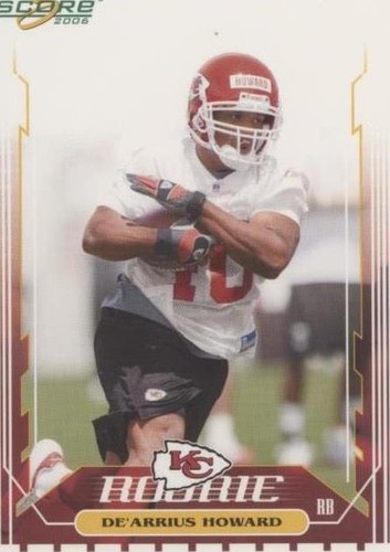 2006 Score De'arrius Howard #403