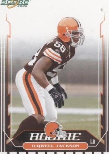 2006 Score D'Qwell Jackson #414