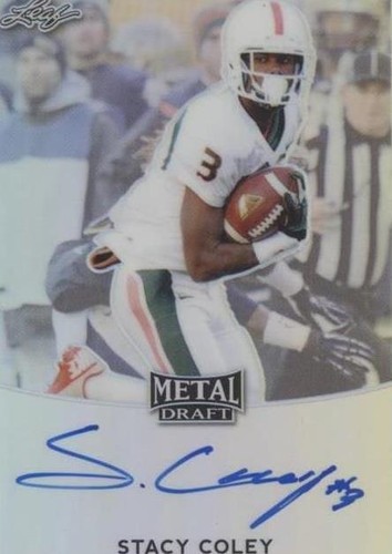 2017 Leaf Metal Draft Stacy Coley #BA-SC1