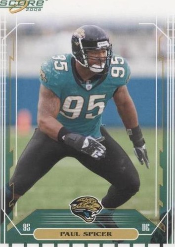 2006 Score Paul Spicer #306