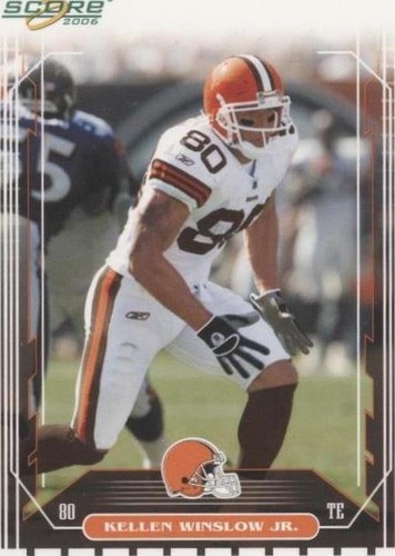 2006 Score Kellen Winslow Jr. #64