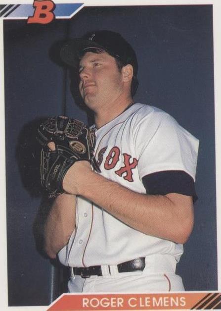 Roger Clemens Baseball 1992 Season Sports Trading Cards