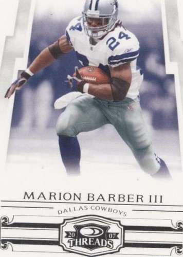 2007 Donruss Threads Marion Barber III #76