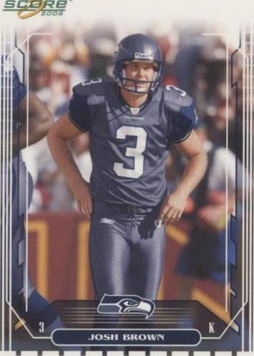 2006 Score Josh Brown #196
