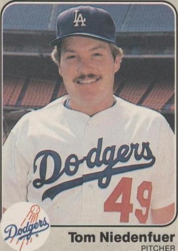1983 Fleer - Tom Niedenfuer #214