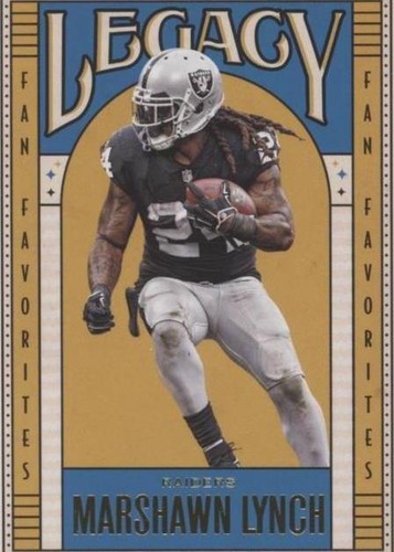 2019 Panini Legacy Marshawn Lynch #FF-ML
