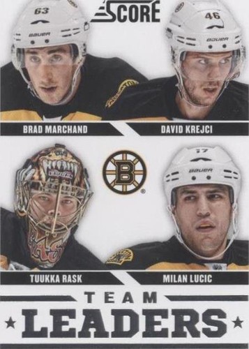 2013-14 Score - Brad Marchand David Krejci Milan Lucic #552