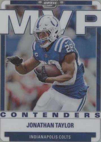 2022 Panini Contenders Optic Jonathan Taylor #MVP-16