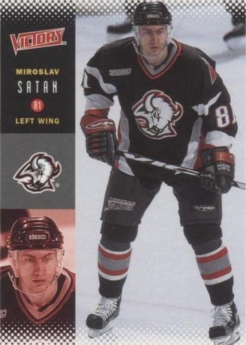 2000-01 Upper Deck Victory - Miroslav Satan #28
