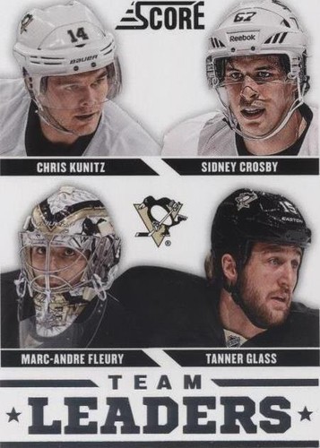2013-14 Score - Chris Kunitz Marc-Andre Fleury Sidney Crosby #573