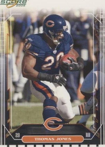 2006 Score Thomas Jones #43