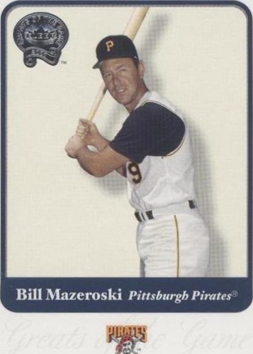 2001 Fleer Greats of the Game - Bill Mazeroski #132