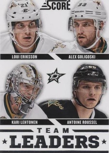 2013-14 Score - Alex Goligoski Antoine Roussel Kari Lehtonen #559