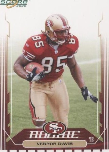 2006 Score Vernon Davis #347