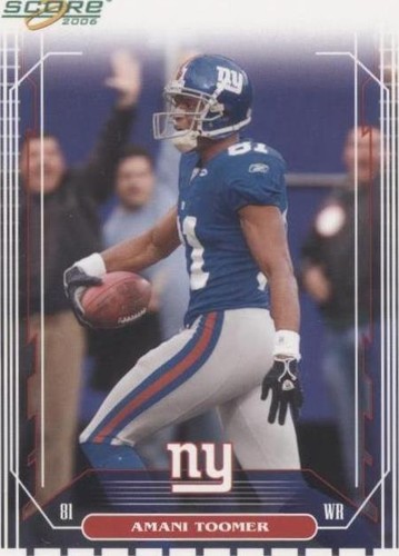 2006 Score Amani Toomer #187