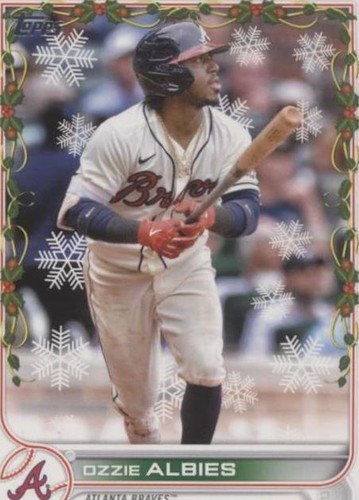 2022 Topps Holiday - Ozzie Albies #HW163