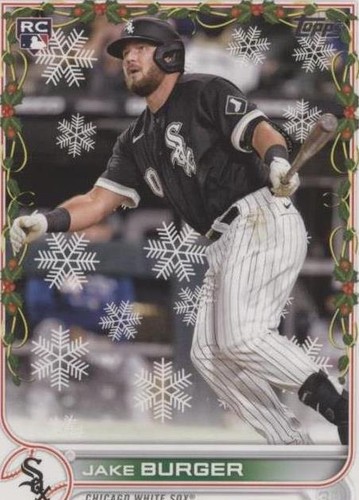 2022 Topps Holiday - Jake Burger #HW81