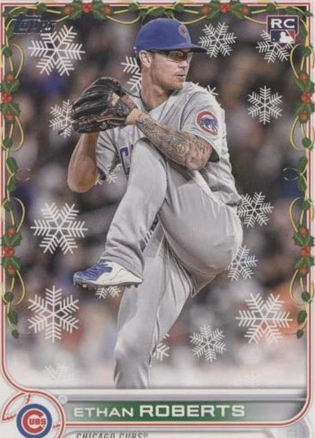 2022 Topps Holiday - Ethan Roberts #HW92