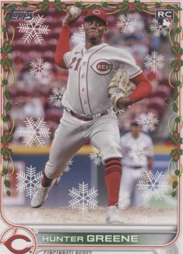 2022 Topps Holiday - Hunter Greene #HW130