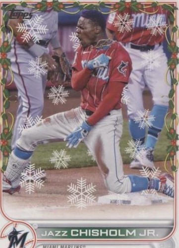 2022 Topps Holiday - Jazz Chisholm #HW142