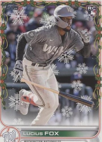 2022 Topps Holiday - Lucius Fox #HW158