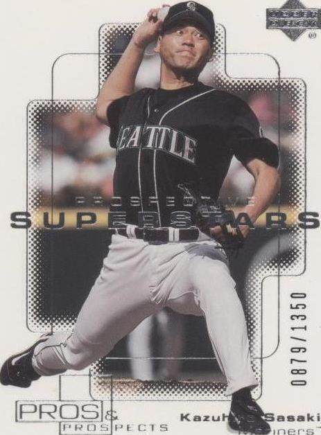 Kazuhiro Sasaki Baseball Sports Trading Cards & Accessories Kazuhiro Sasaki Baseball Sports Trading Cards & Accessories