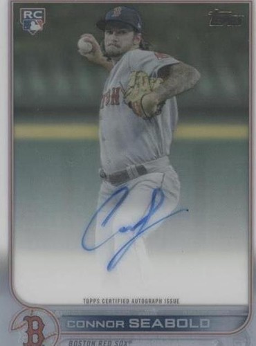 2022 Topps Clearly Authentic Autographs - Connor Seabold #CAA-CS