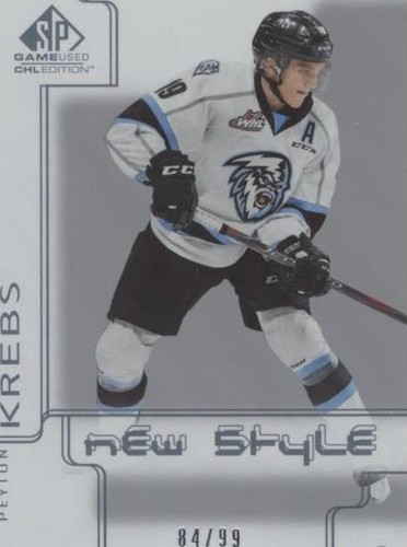 2019-20 Upper Deck SP Game Used CHL Edition - Peyton Krebs #NS-PK