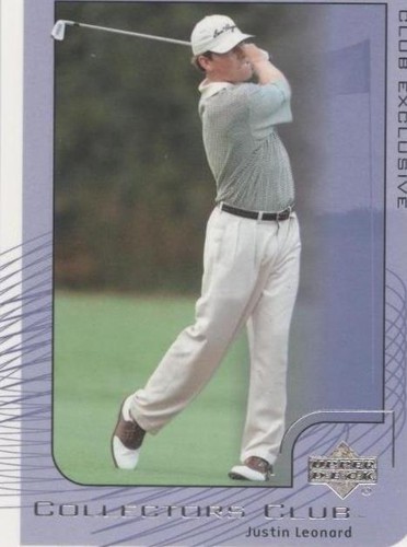 2002 Upper Deck - Justin Leonard #PGA13