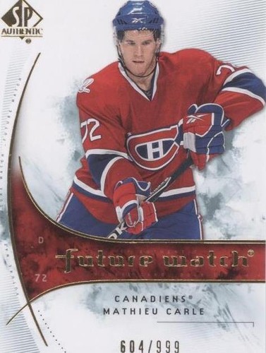 2009-10 SP Authentic - Mathieu Carle #167