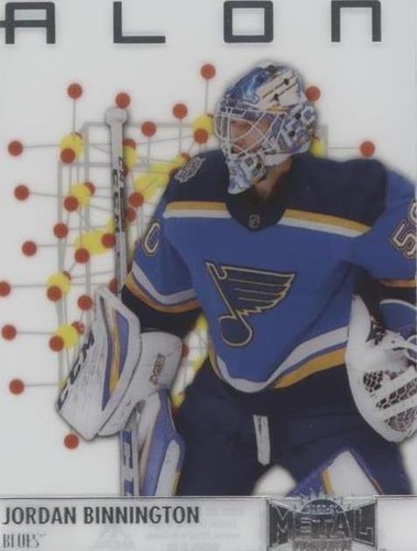 2020-21 Skybox Metal Universe - Jordan Binnington #A-11