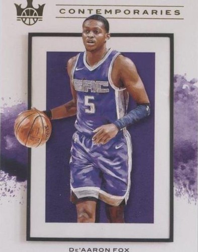 De'Aaron Fox 2020-21 Contenders Base #88 Sacramento Kings | eBay