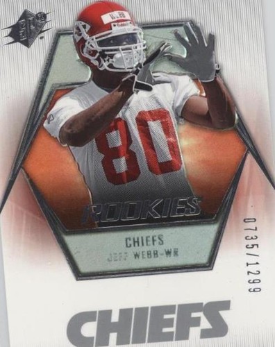 2006 SPx Jeff Webb #133